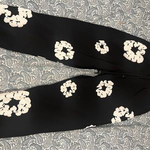 Denim tear sweat pants medium black